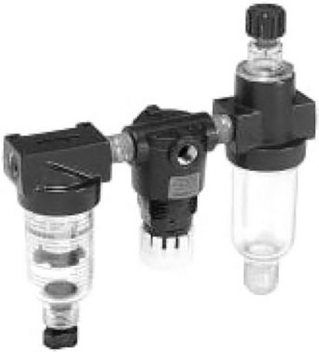 NEUMATICA - COMBINACIONES CON NIPPLE - Serie Miniatura 14F
